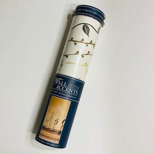 Peel and Stick Wall Decor, Winter Gardens Botanical Flowers and Vines